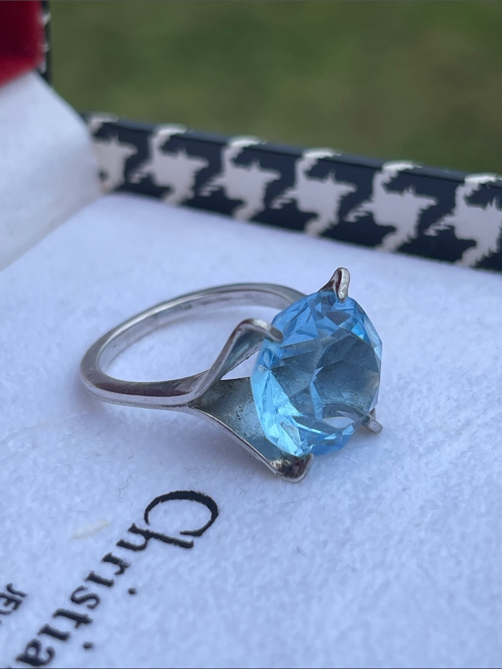 Art deco design 💎 Solitaire Statement Ring - Women Jewelry